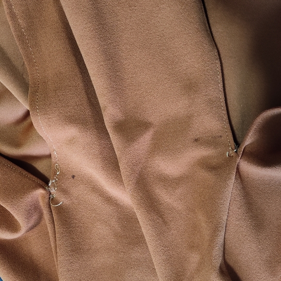 Ardene stretchy sienna rust split leg pants - Picture 7 of 7